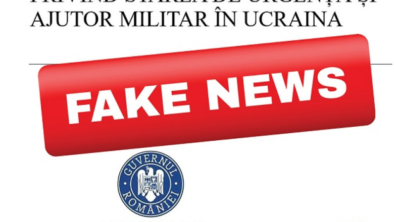 Încă un fake-news demontat de MApN