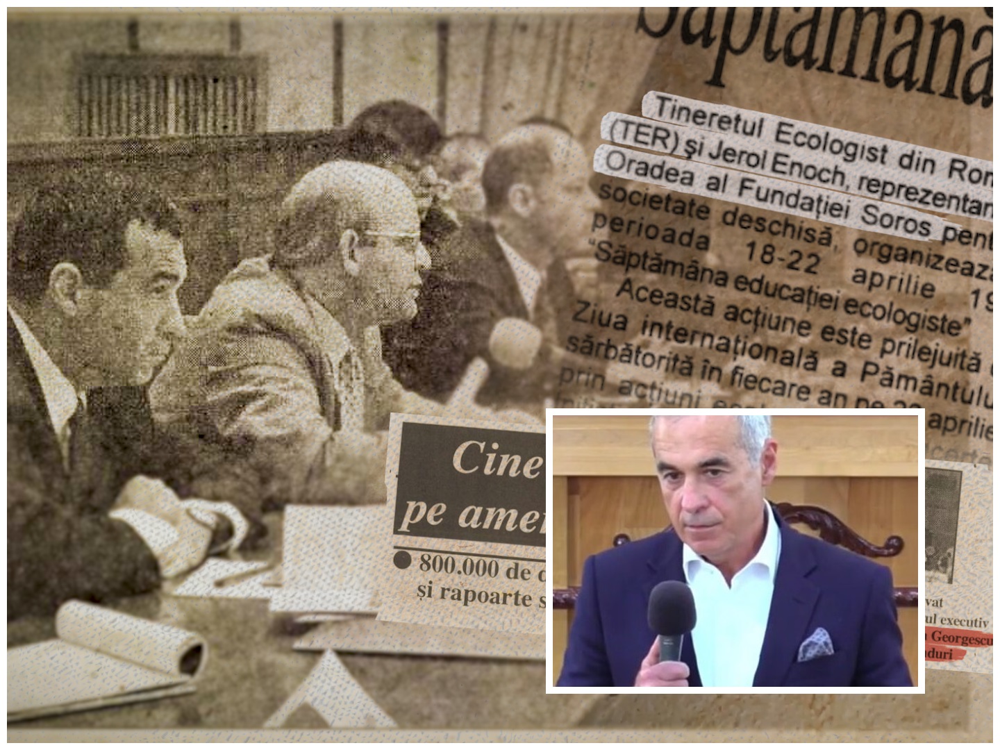 Călin Georgescu a fost finanțat de Fundația Soros