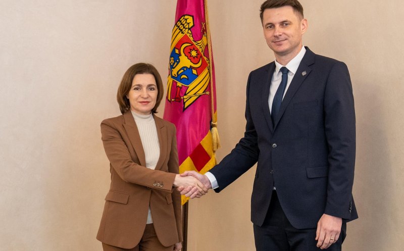 Clujeanul Mircea Abrudean s-a întâlnit cu președintele Maia Sandu