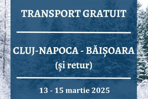 Autobuz dedicat persoanelor cu dizabilități spre Pârtia Buscat