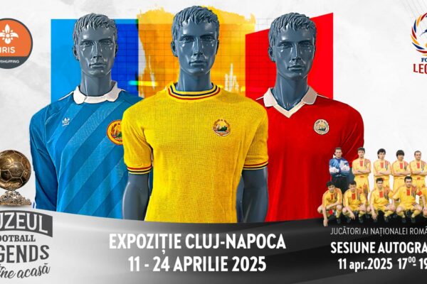 Muzeul Football Legends vine la Cluj!