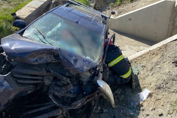 Accident grav pe DN 1, la Poieni, Cluj. Doar în România sunt peste tot ”capete de pod”