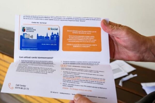 4326 de clujeni primesc ajutorul de Paște de 225 de lei pe card prin Programul Alimente