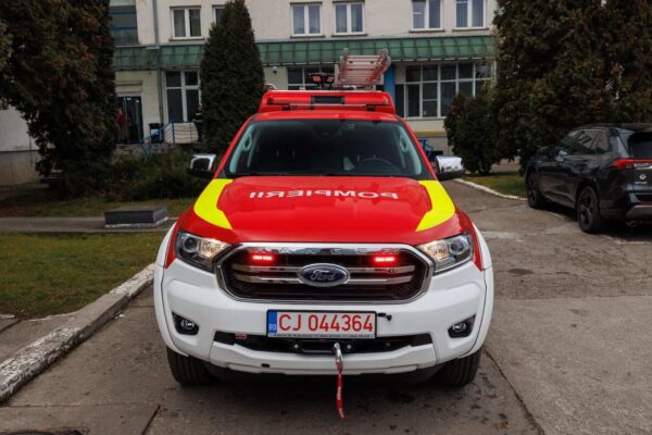 Autospecială de ultimă generație pentru ISU Cluj, donată de Primăria Cluj-Napoca