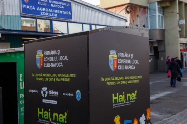 Câte tone de haine reciclabile s-au colectat până acum la Cluj?
