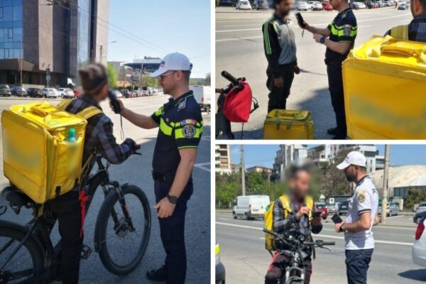 Bicicliștii și pietonii au intrat în vizorul poliției