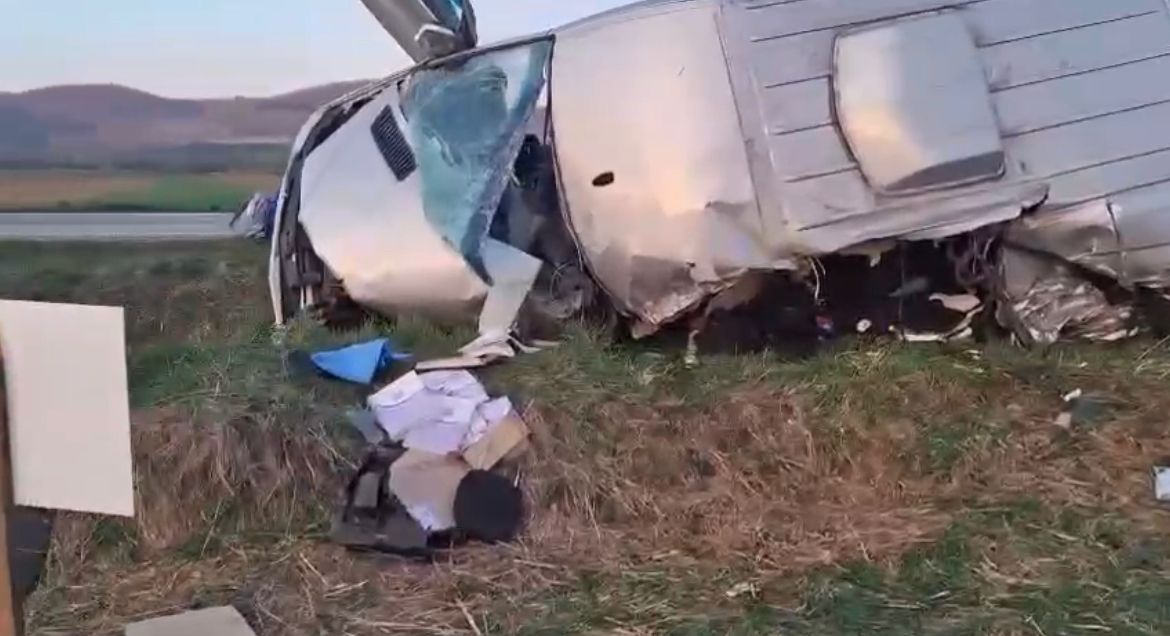 Grav accident de circulatie la iesire din Turda