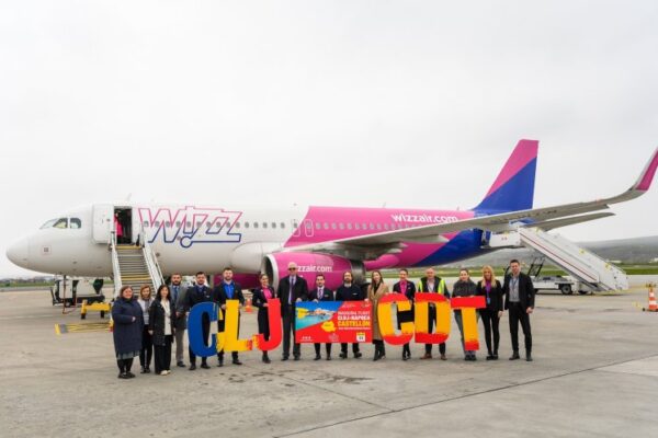O nouă rută inaugurată de Wizz Air de pe Aeroportul Internațional Cluj