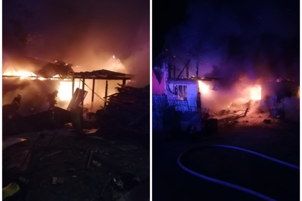 Incendiu grav în Sânnicoara. O familie a rămas fără agoniseala de o viață