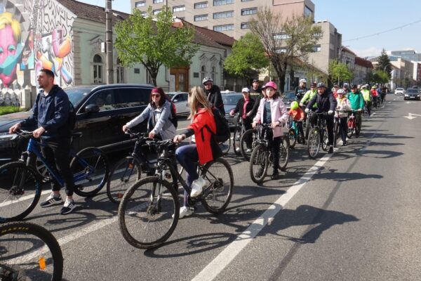 O nouă ediție a Marșului Bicicliștilor la Cluj-Napoca. Care este traseul?