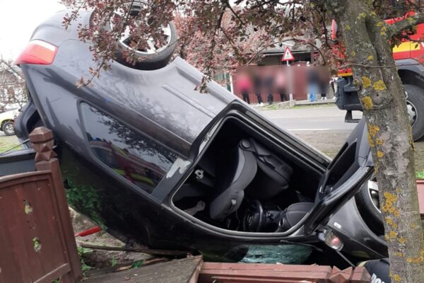 Accident grav pe DN 1, la Sâncraiu, Cluj