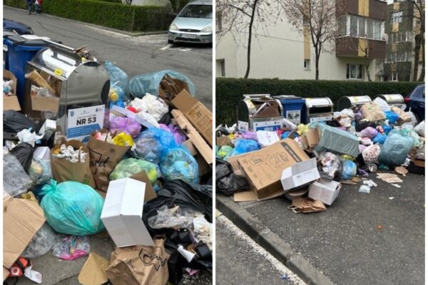 Clujenii stau cu gunoaiele neridicate din cauza grevei de la Supercom. Autoritățile locale dau din umeri