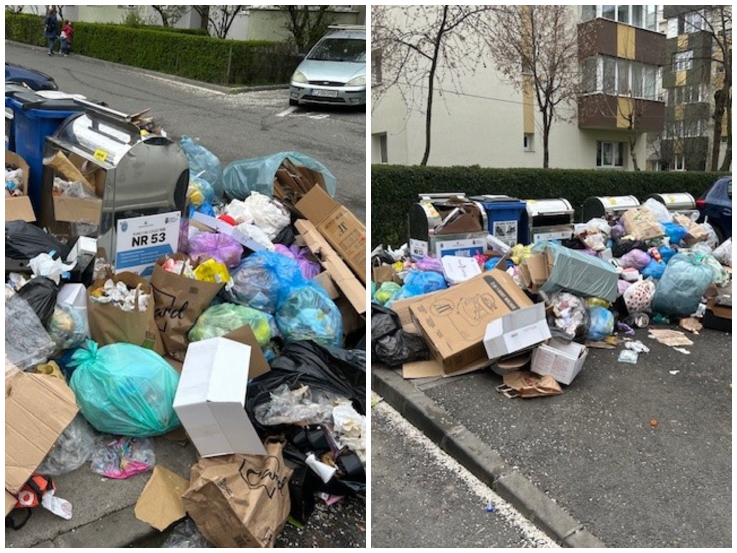 Clujenii stau cu gunoaiele neridicate din cauza grevei de la Supercom