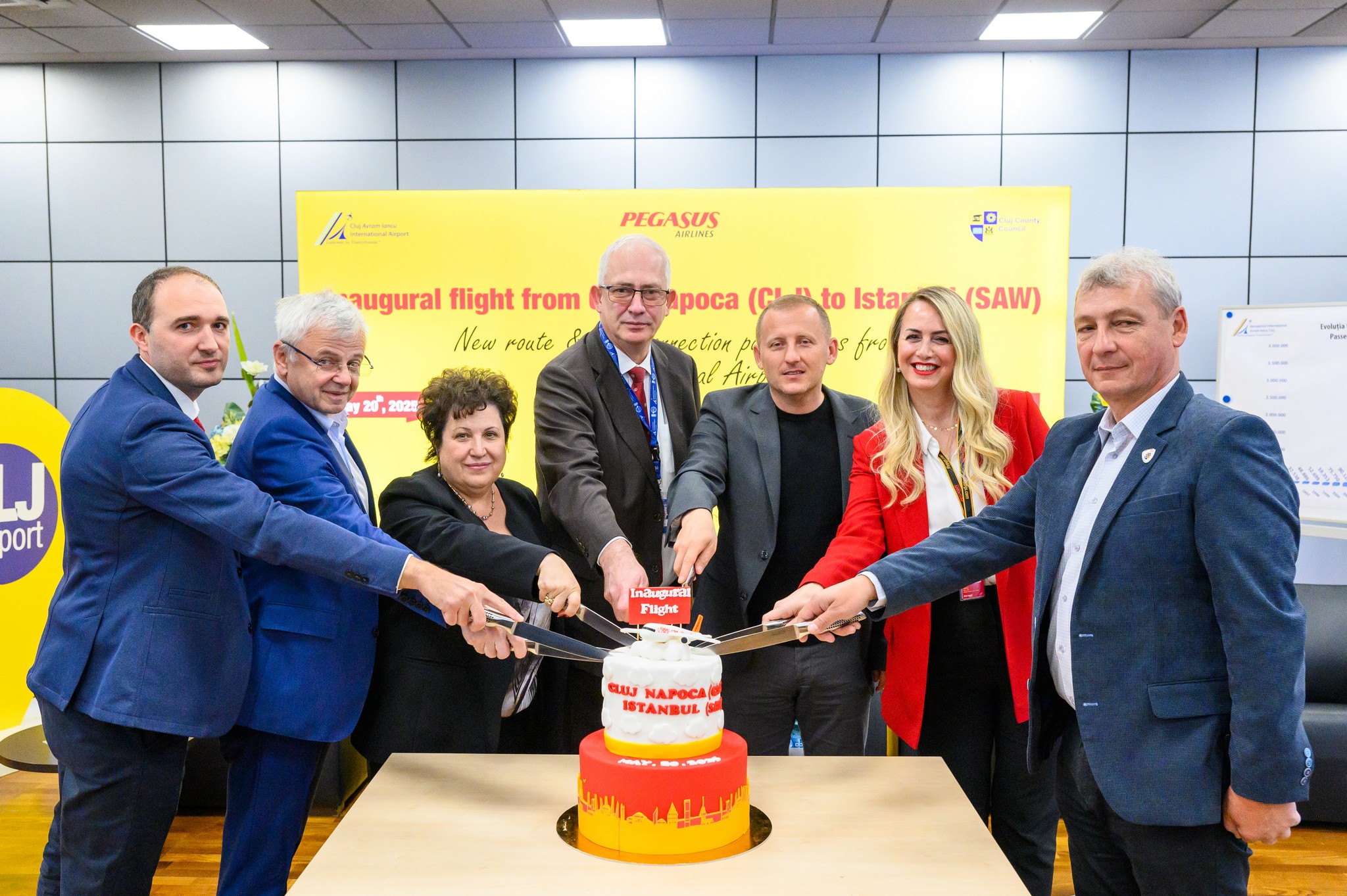 Inaugurare zboruri Cluj - Istanbul