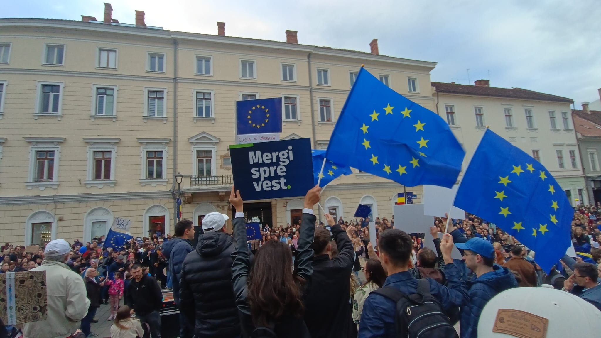 Marș pentru Europa la Cluj-Napoca