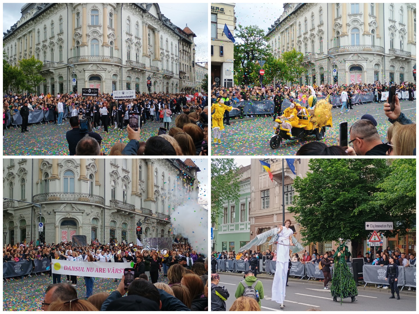 Emoție și culoare la Parada Clujului