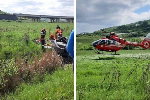 ACCIDENT extrem de grav pe un drum din Cluj. Două persoane au murit