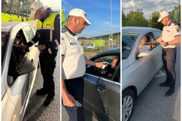 Ample controale a poliției clujene pe șoselele Clujului