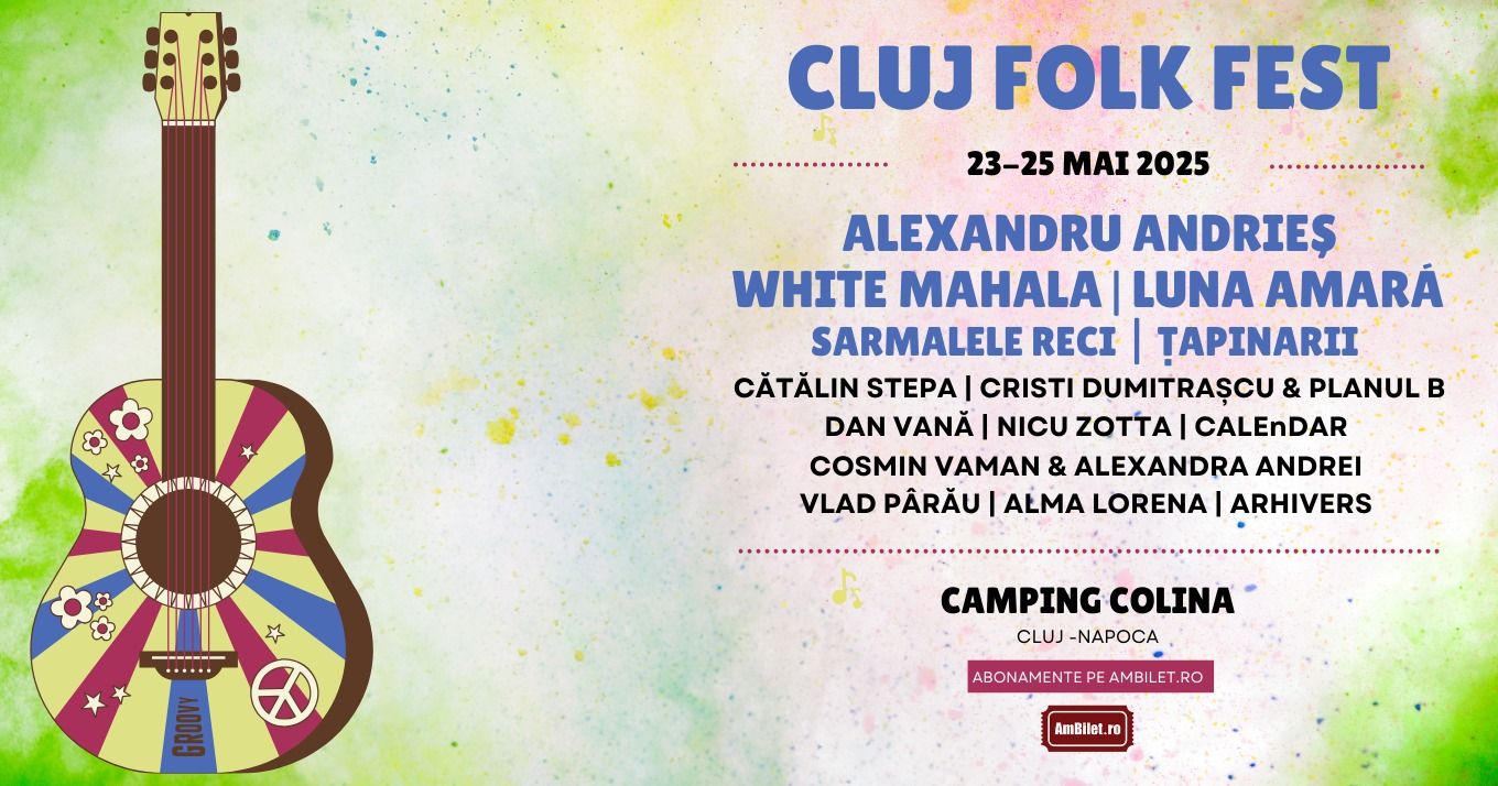 Foaia Transilvană te trimite la Cluj Folk Fest 2025