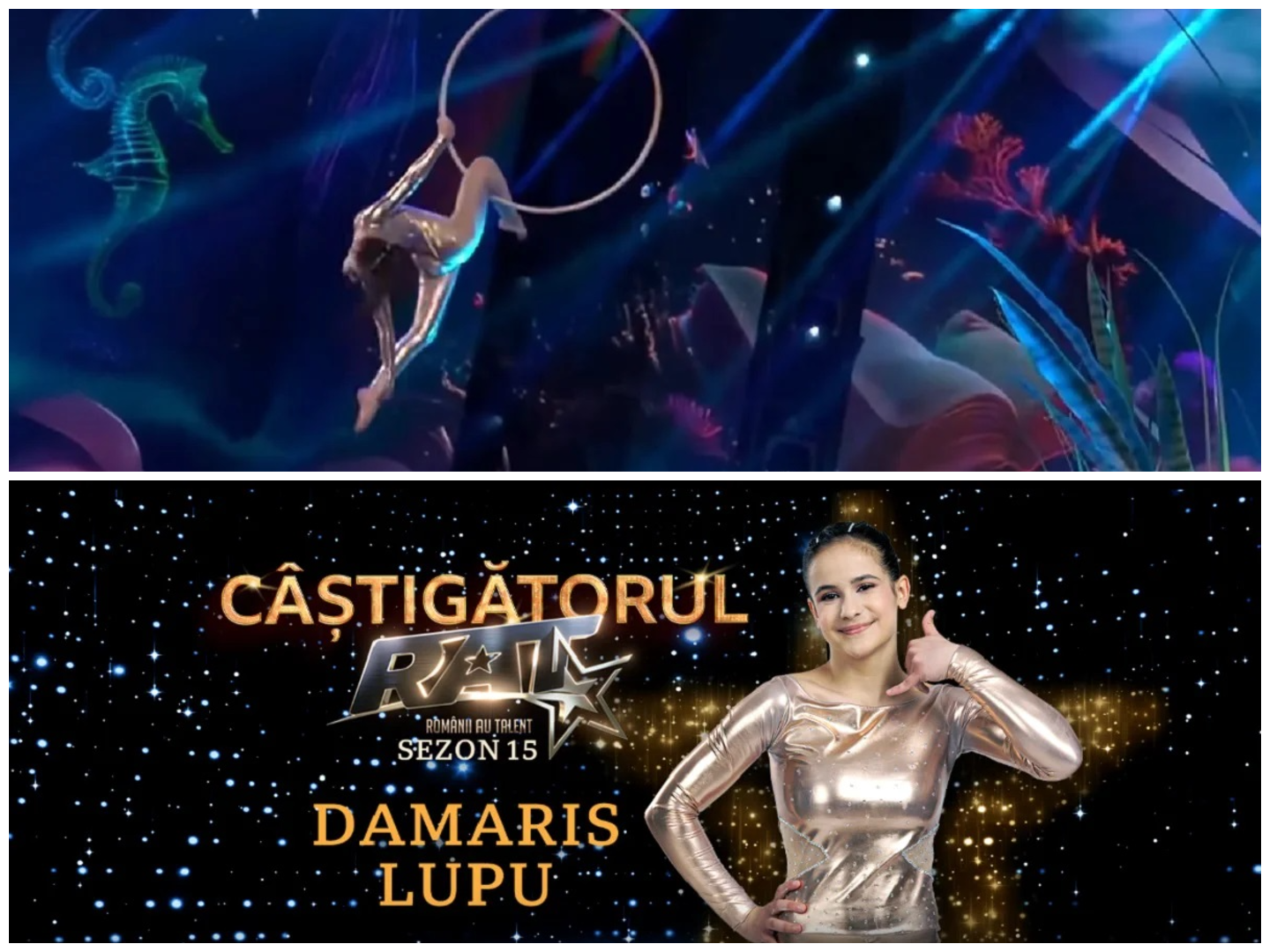 Câștigătoarea sezonului 15 Românii au Talent are 15 ani