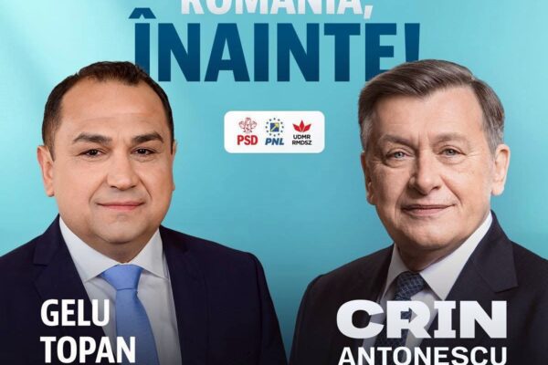 La Gilău, George Simion l-a învins categoric pe Crin Antonescu. Și aici este un primar liberal, Gelu Topan