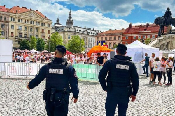 Jandarmii clujeni sunt la datorie de Zilele Clujului 2025