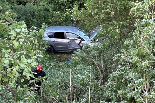 De la petrecere, direct în râpă. Patru clujeni au ajuns la spital în stare gravă