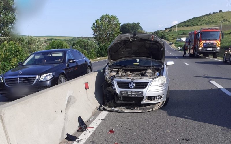 ACCIDENT GRAV cu trei mașini implicate