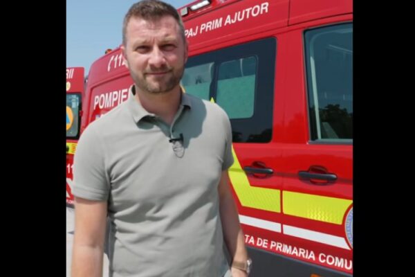 Ambulanță de ultimă generație cumpărată de Primăria Florești
