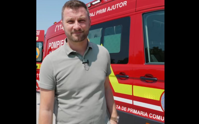 Ambulanță de ultimă generație cumpărată de Primăria Florești