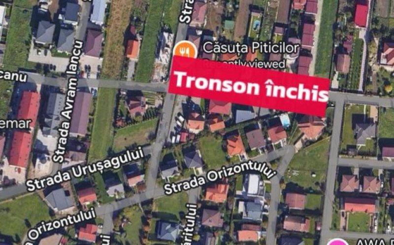 Se închide circulația pe o stradă importantă din Florești