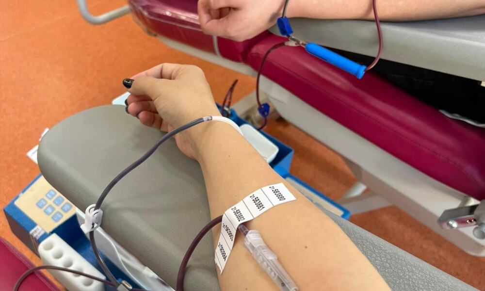 Acțiune comună de donare de sânge a autorităților