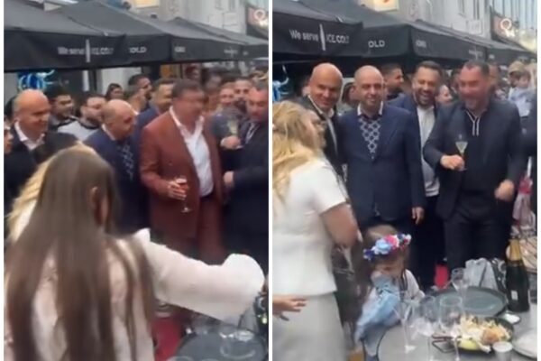 Aroganțe de europarlamentar milionar. Rareș Bogdan a petrecut pe manele alături controversatul Pescobar în plină stradă la Bruxelles