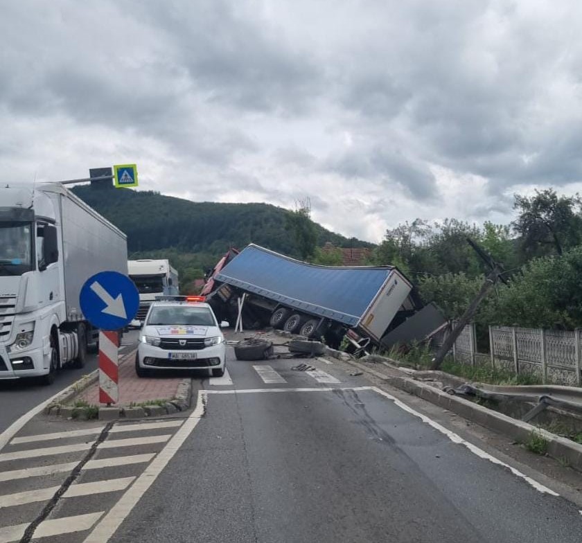 ACCIDENT deosebit de grav în Ciucea