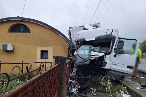 Accident grav la Fundătura pe DN 1C, de la Cluj la Gherla