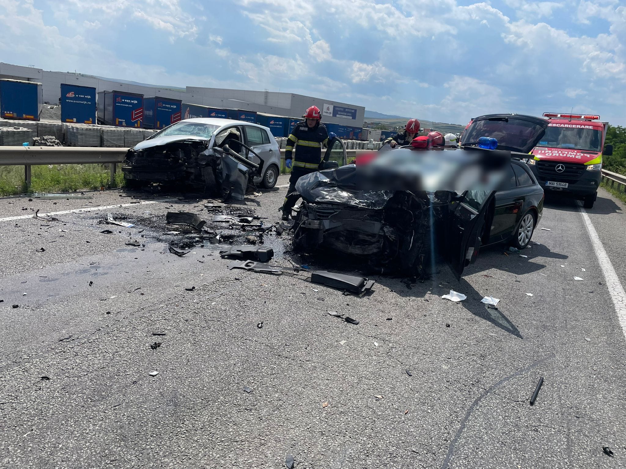 Accident dramatic pe centura Vâlcele-Apahida