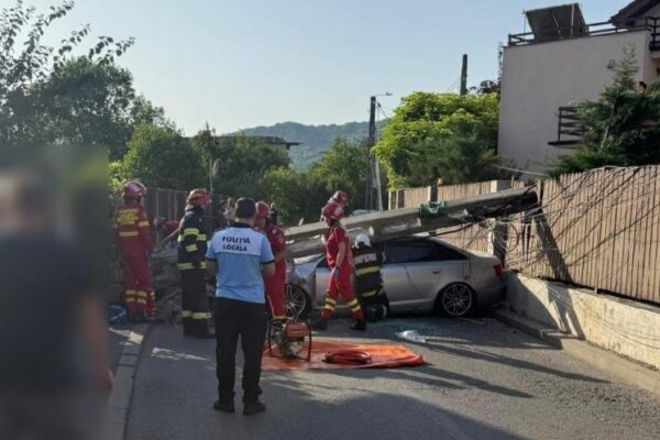 Un bărbat a ajuns la spital în urma unui accident în Florești