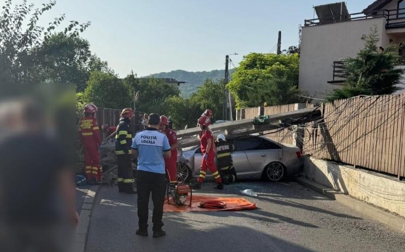Un bărbat a ajuns la spital în urma unui accident în Florești