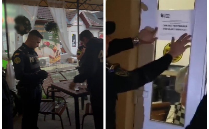 Razie de amploare la Turda pe străzi și în baruri