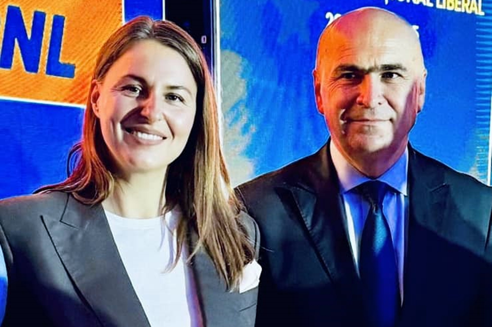 Hildegard Helene Brandl si Ilie Bolojan la congresul PNL