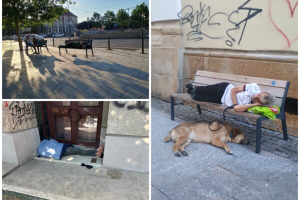 Clujul a ajuns raiul boschetarilor. Tot mai multe persoane dorm sub cerul liber în „orașul de cinci stele”