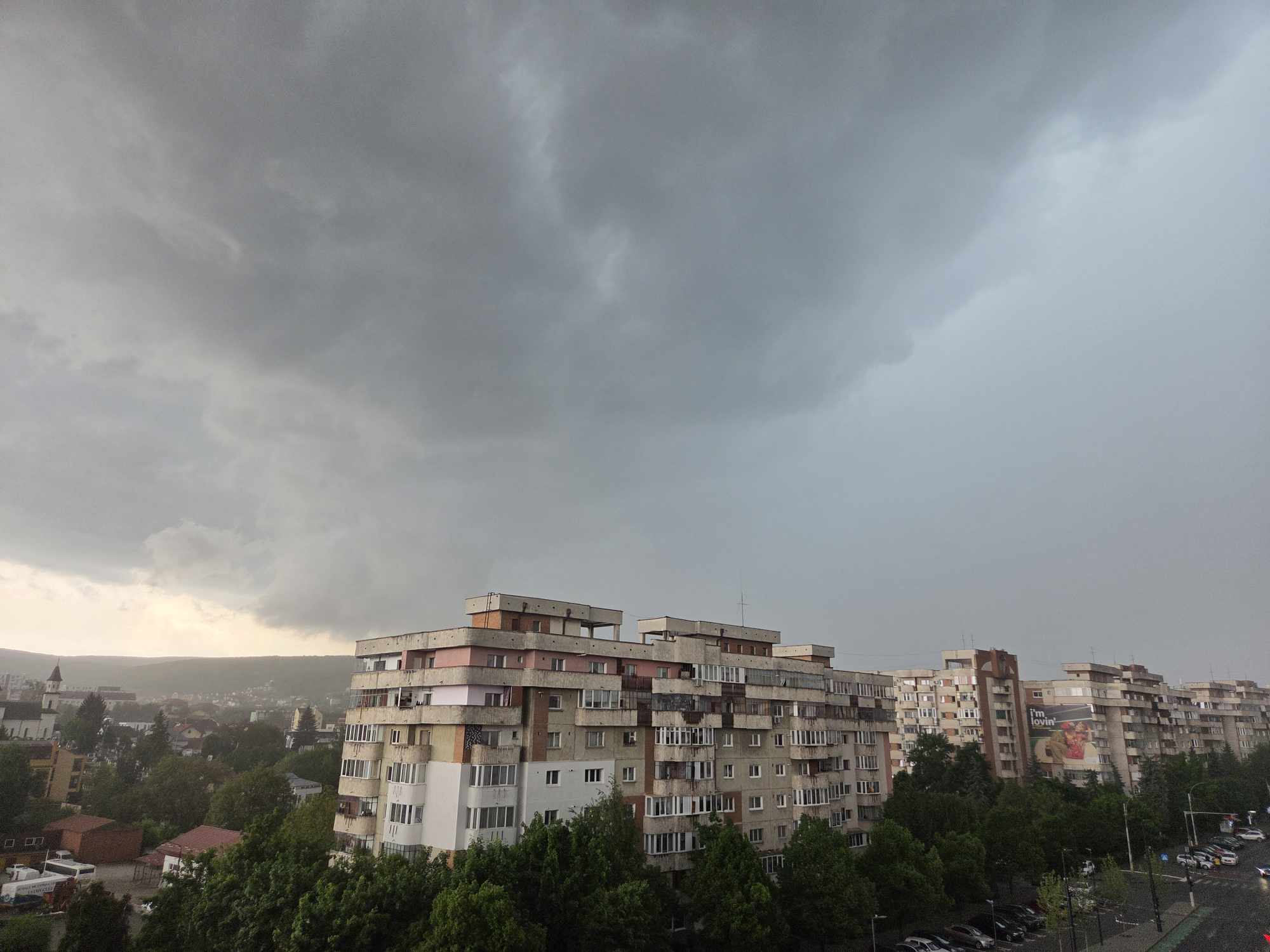 O nouă avertizare de vreme rea la Cluj