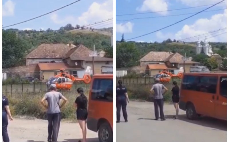 Doi bărbați au căzut într-un canal dintr-o localitate din Cluj