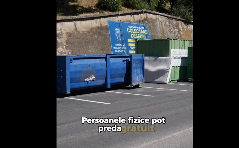 Punct nou de colectare deșeuri voluminoase