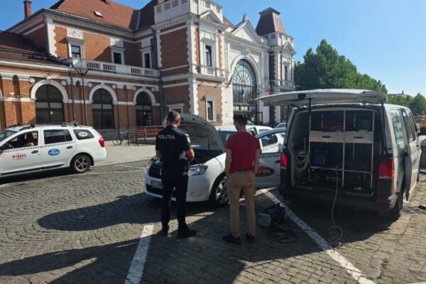 Taximetriștii de la Gara Cluj controlați, dar boschetarii, cerșetorii și drogații ignorați