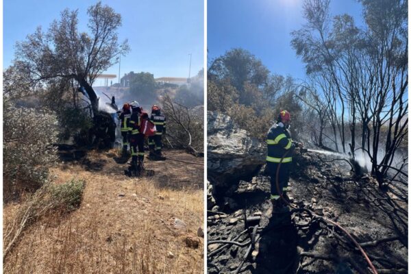 Un pompier clujean s-a implicat în stingerea unui incendiu violent în Grecia