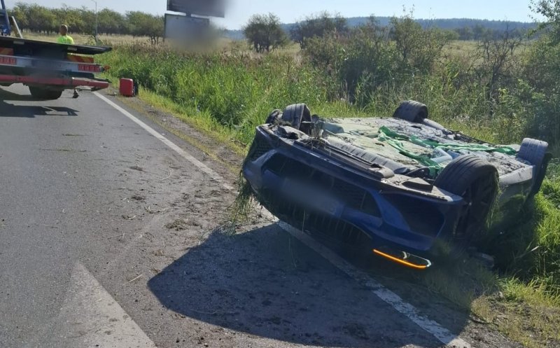 Accident grav la ieșire din Cluj-Napoca