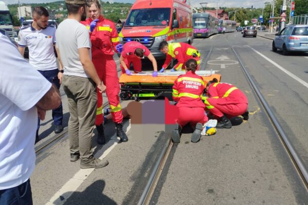 Clujean de 73 de ani lovit pe trecerea de pietoni pe strada Oașului