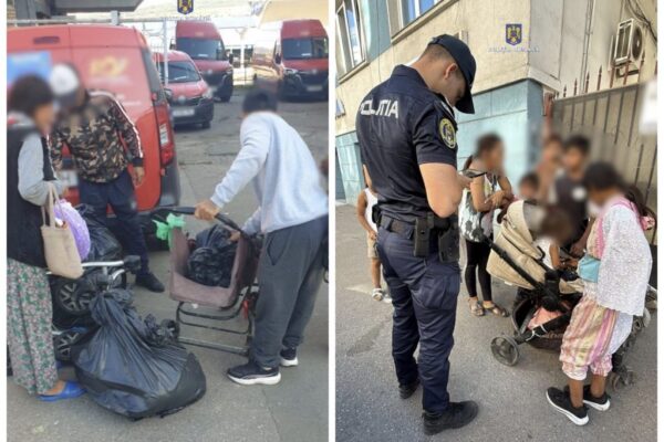 Acțiune împotriva cerșetoriei la Cluj-Napoca. Zeci de cerșetori au fost legitimați