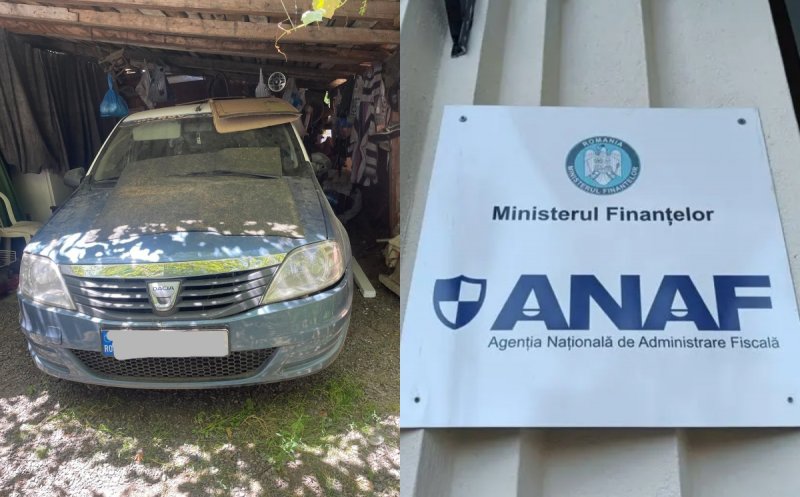 ANAF Cluj a scos la vânzare o "conservă" ruginită